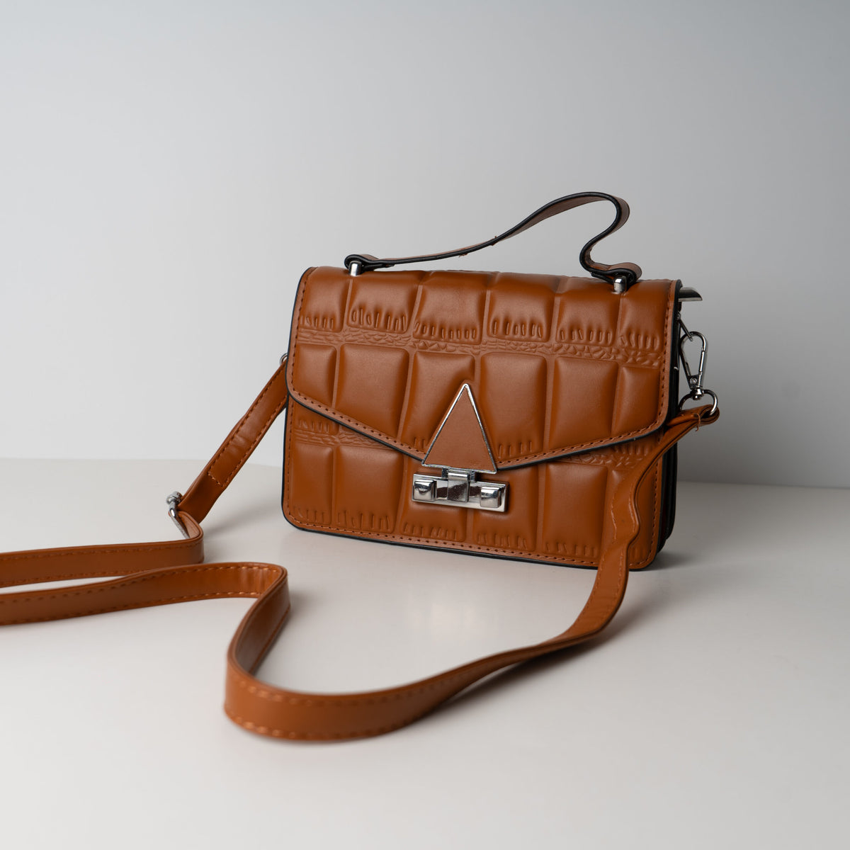 Cartera Diana - Café camel