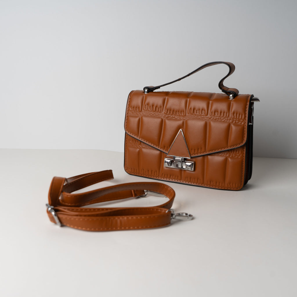 Cartera Diana - Café camel