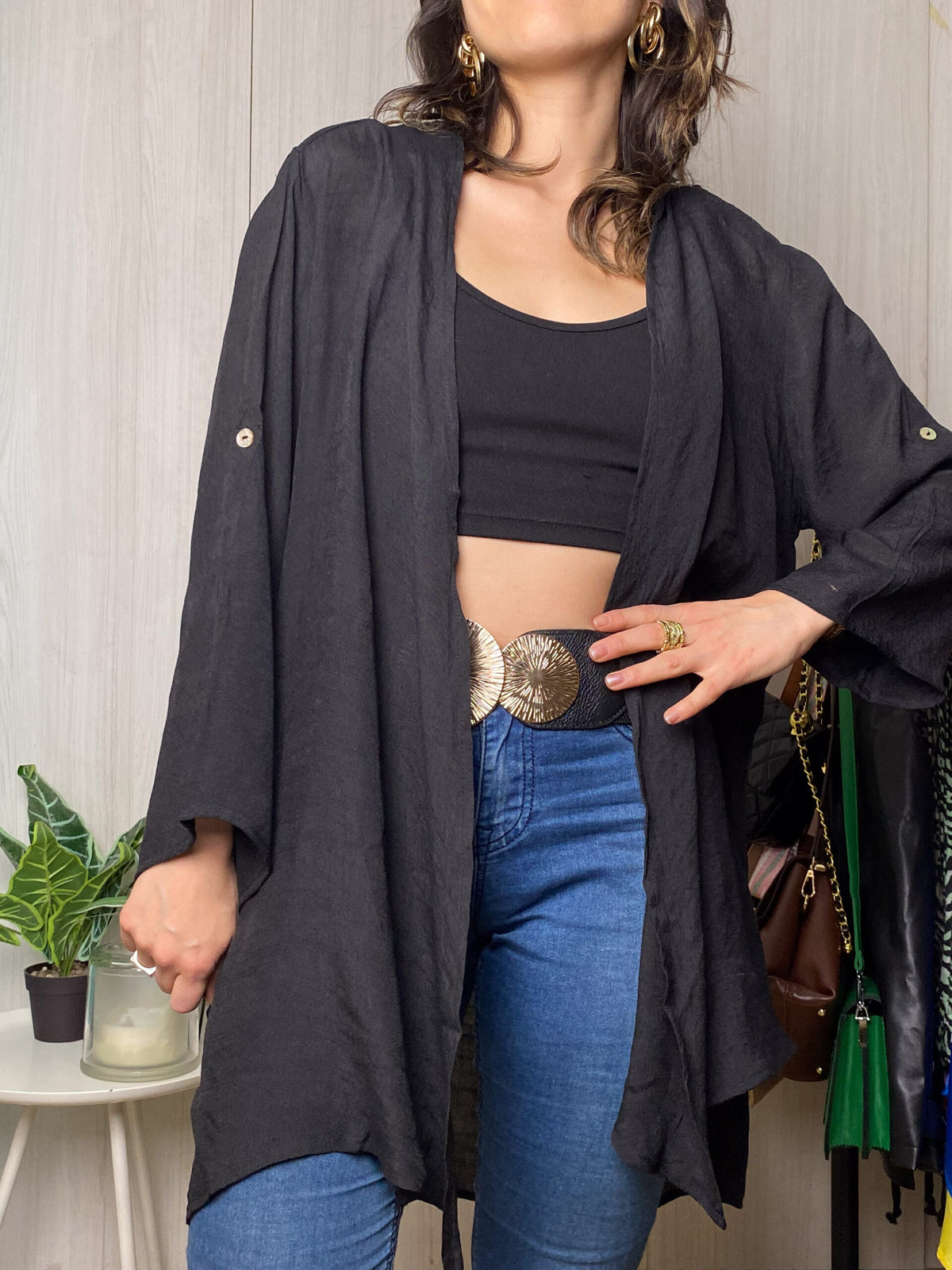 Tapado Nina - Negro