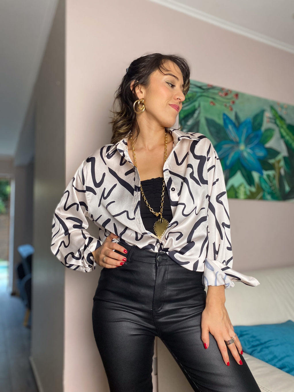 Blusa diseño -  Blanca