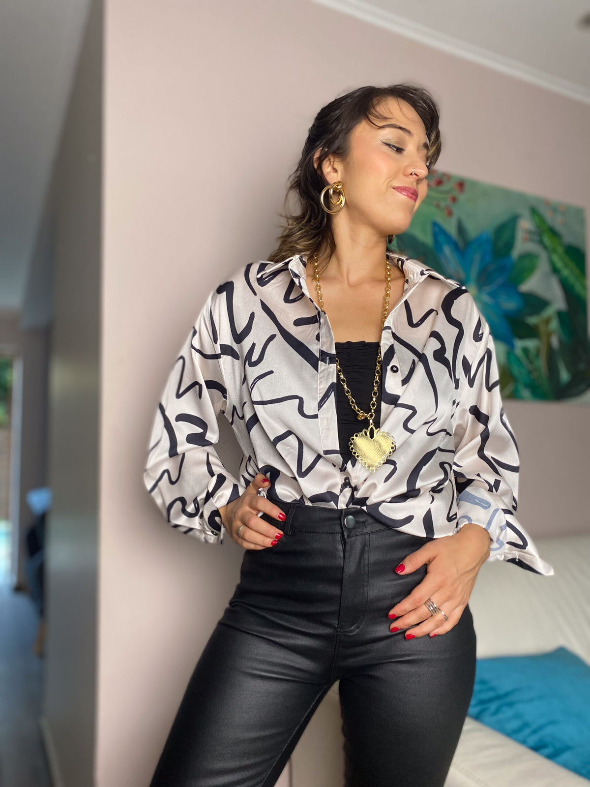 Blusa diseño -  Blanca