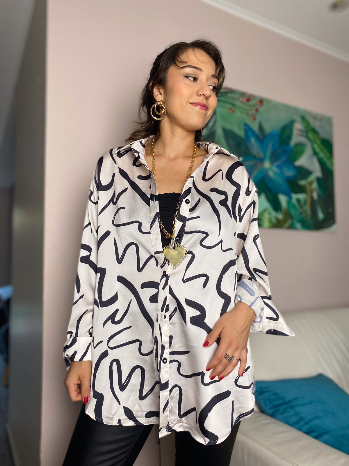 Blusa diseño -  Blanca