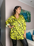 Blusa diseño - Verde claro