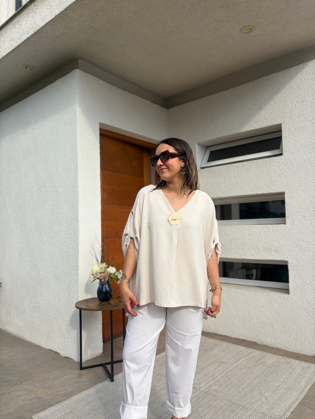 Blusa Leandra - variedad de colores