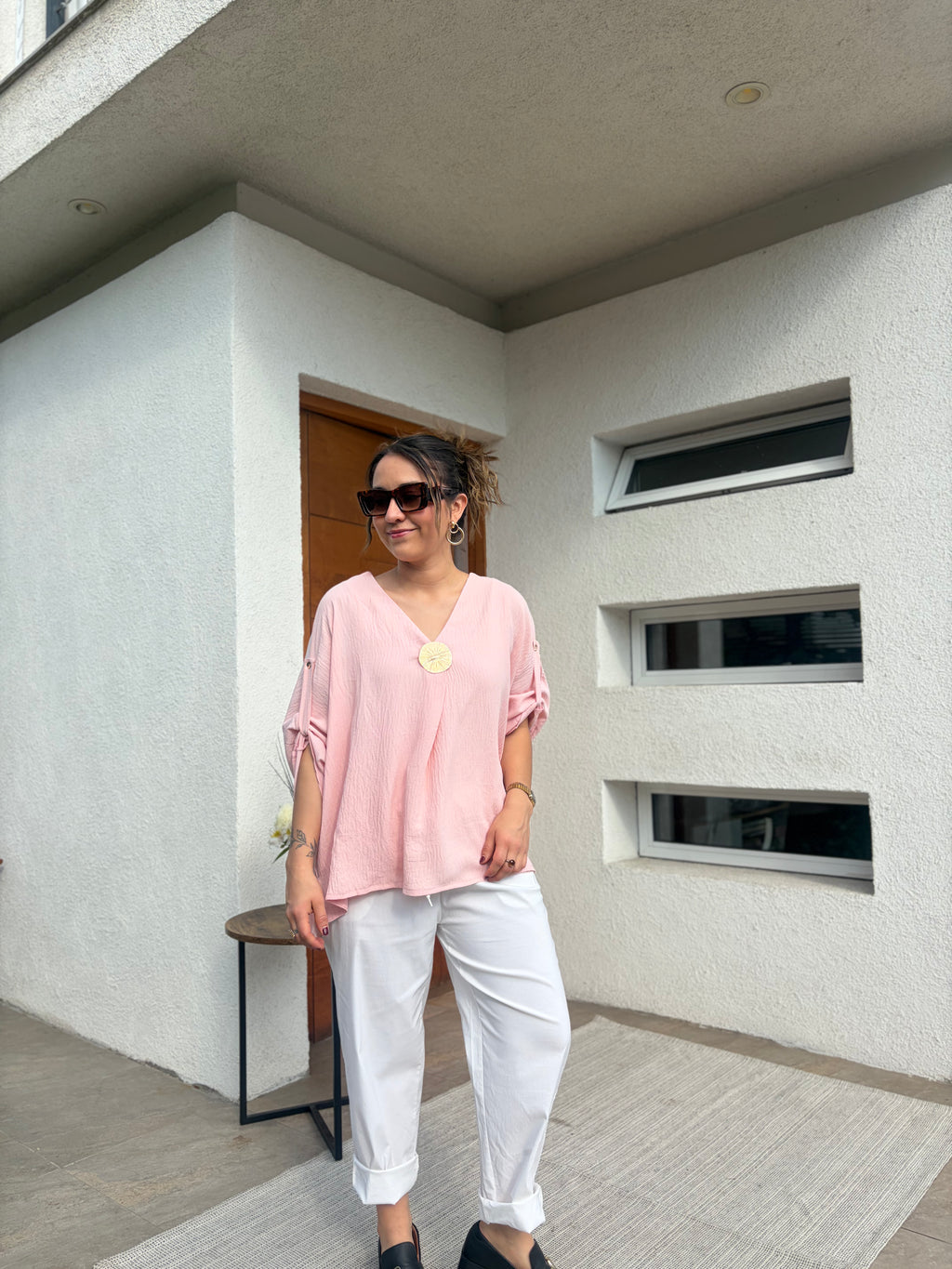 Blusa Leandra - variedad de colores