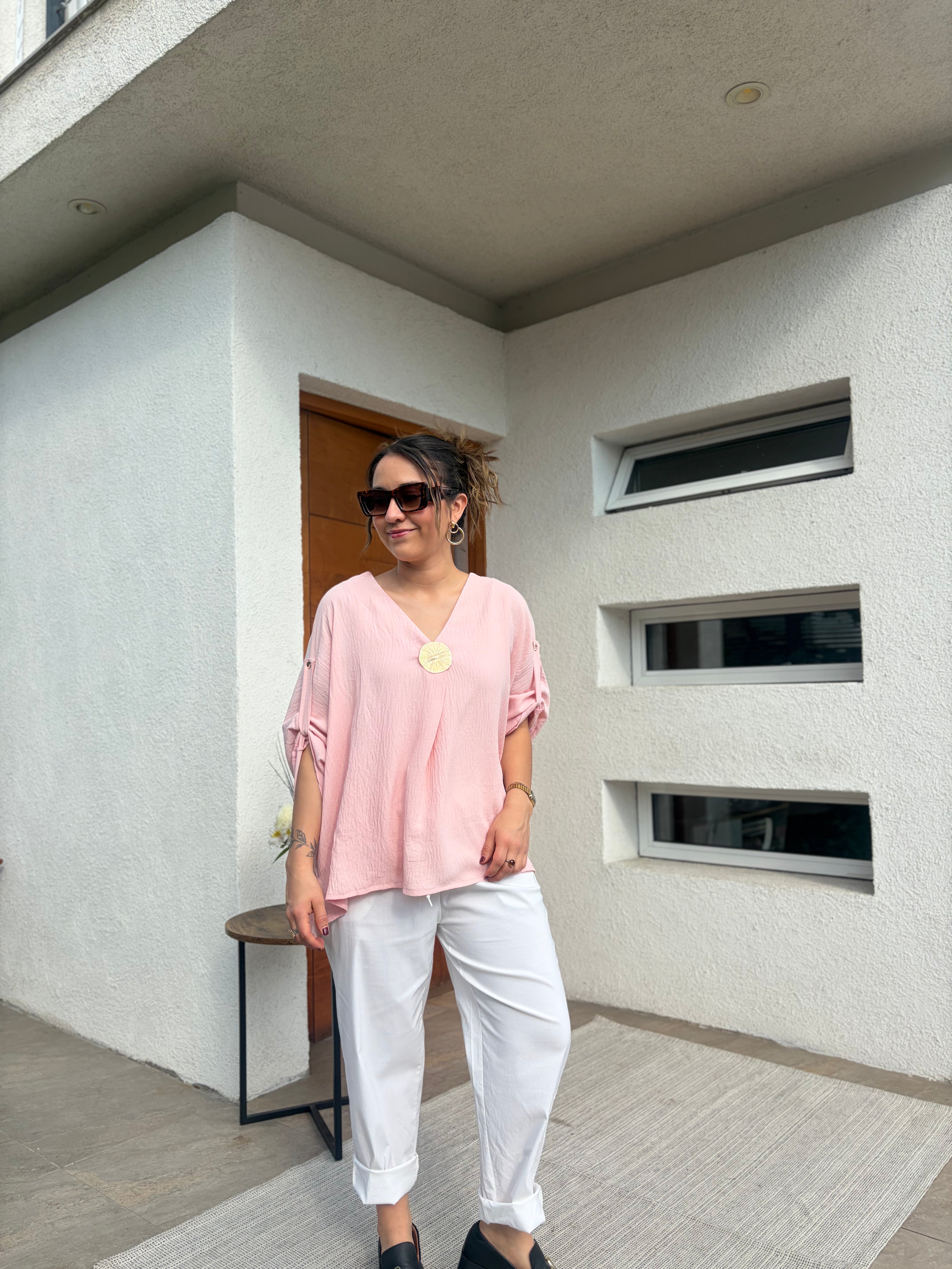 Blusa Leandra - variedad de colores
