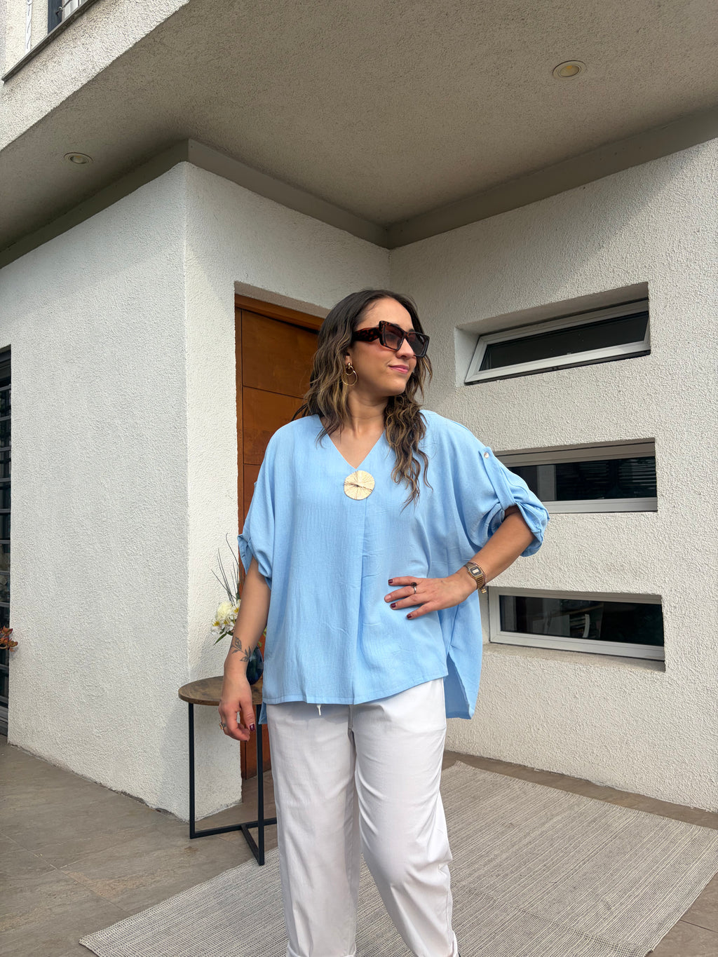 Blusa Leandra - variedad de colores