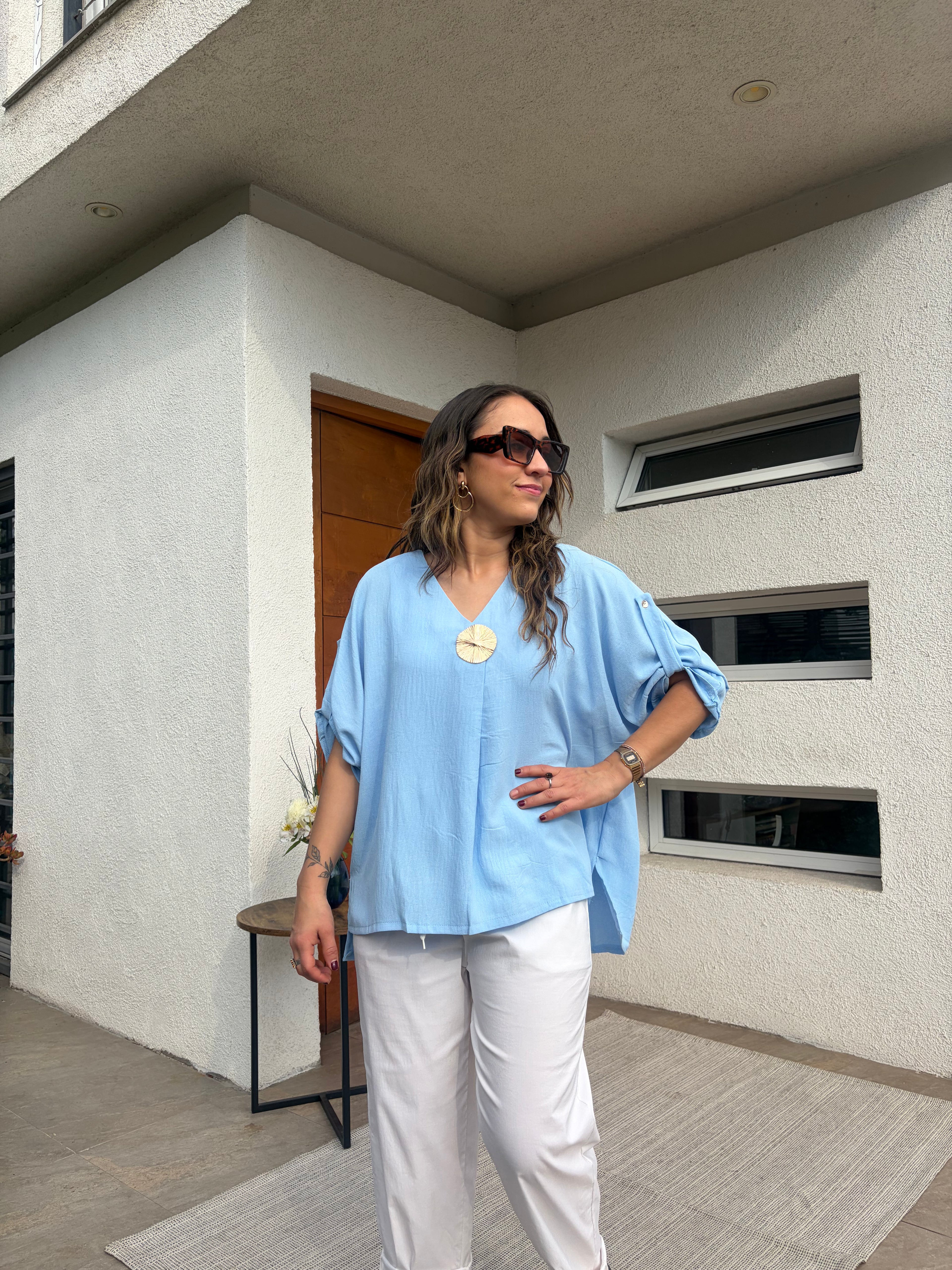 Blusa Leandra - variedad de colores