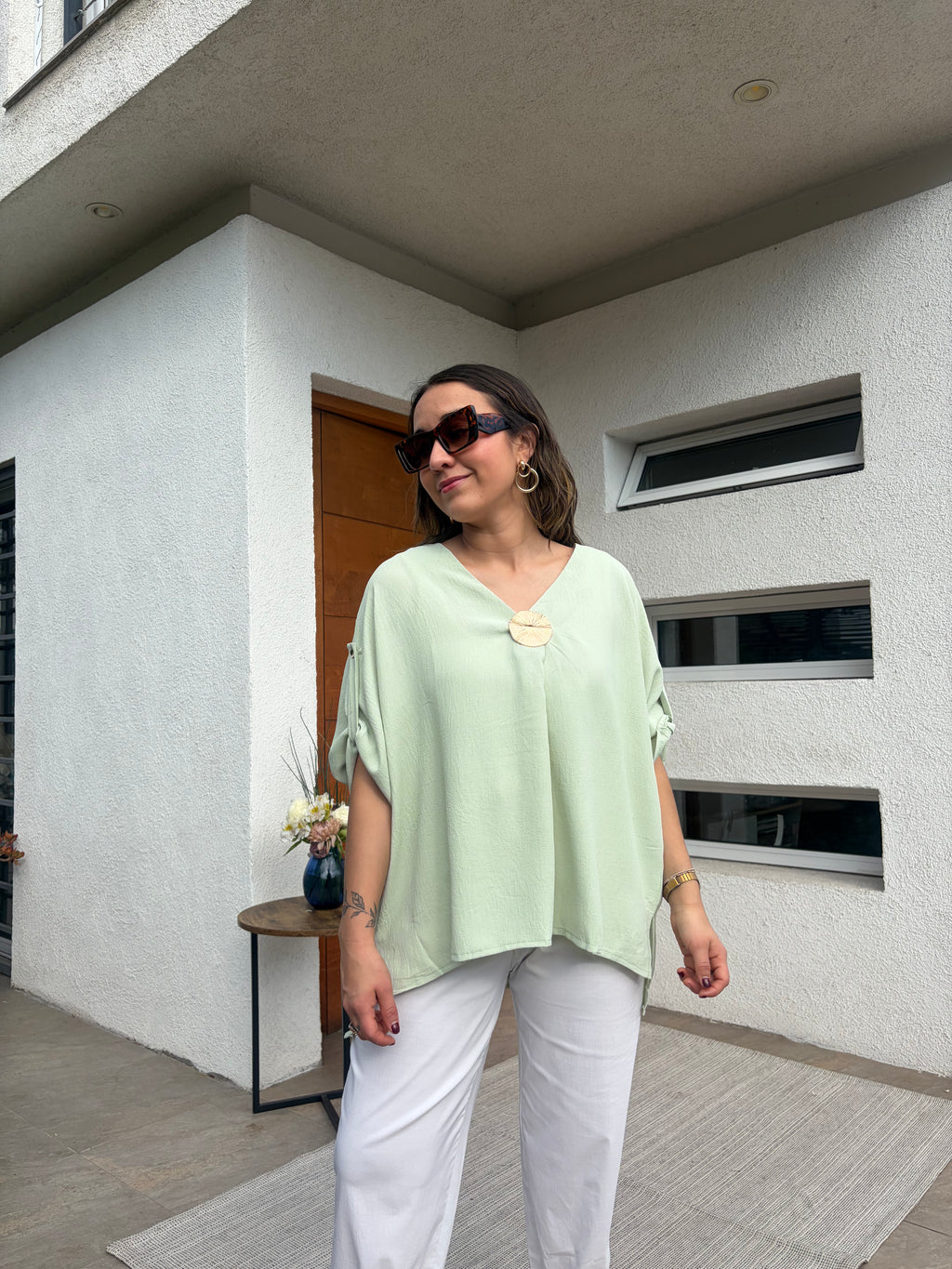 Blusa Leandra - variedad de colores