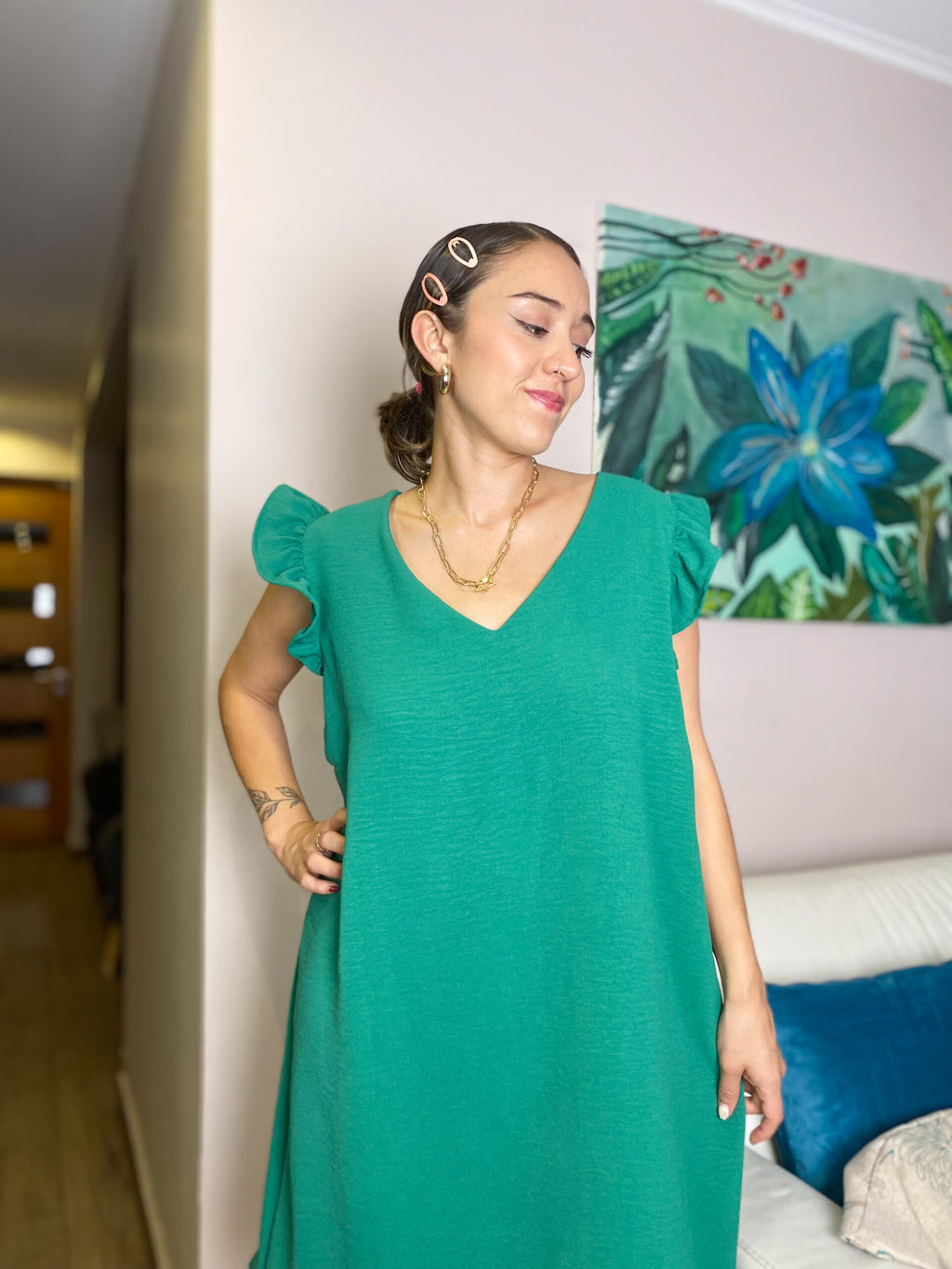 Vestido María - Verde