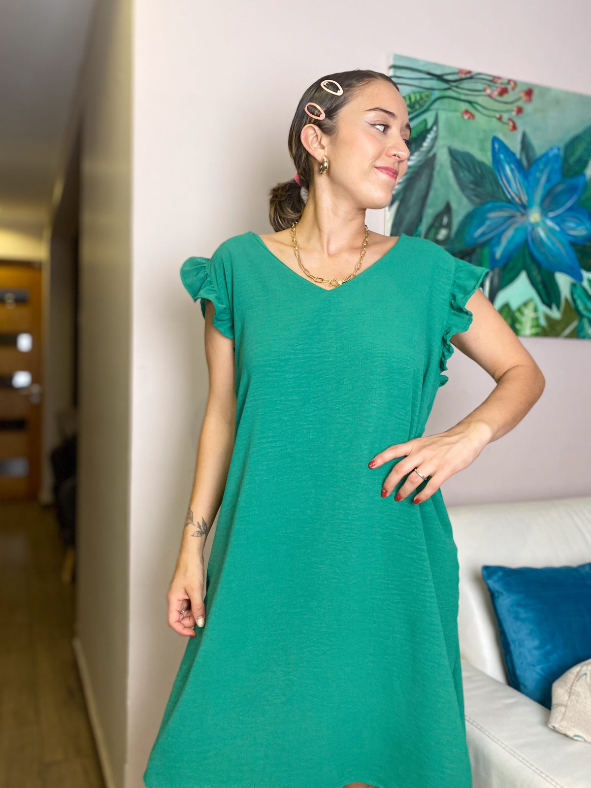 Vestido María - Verde