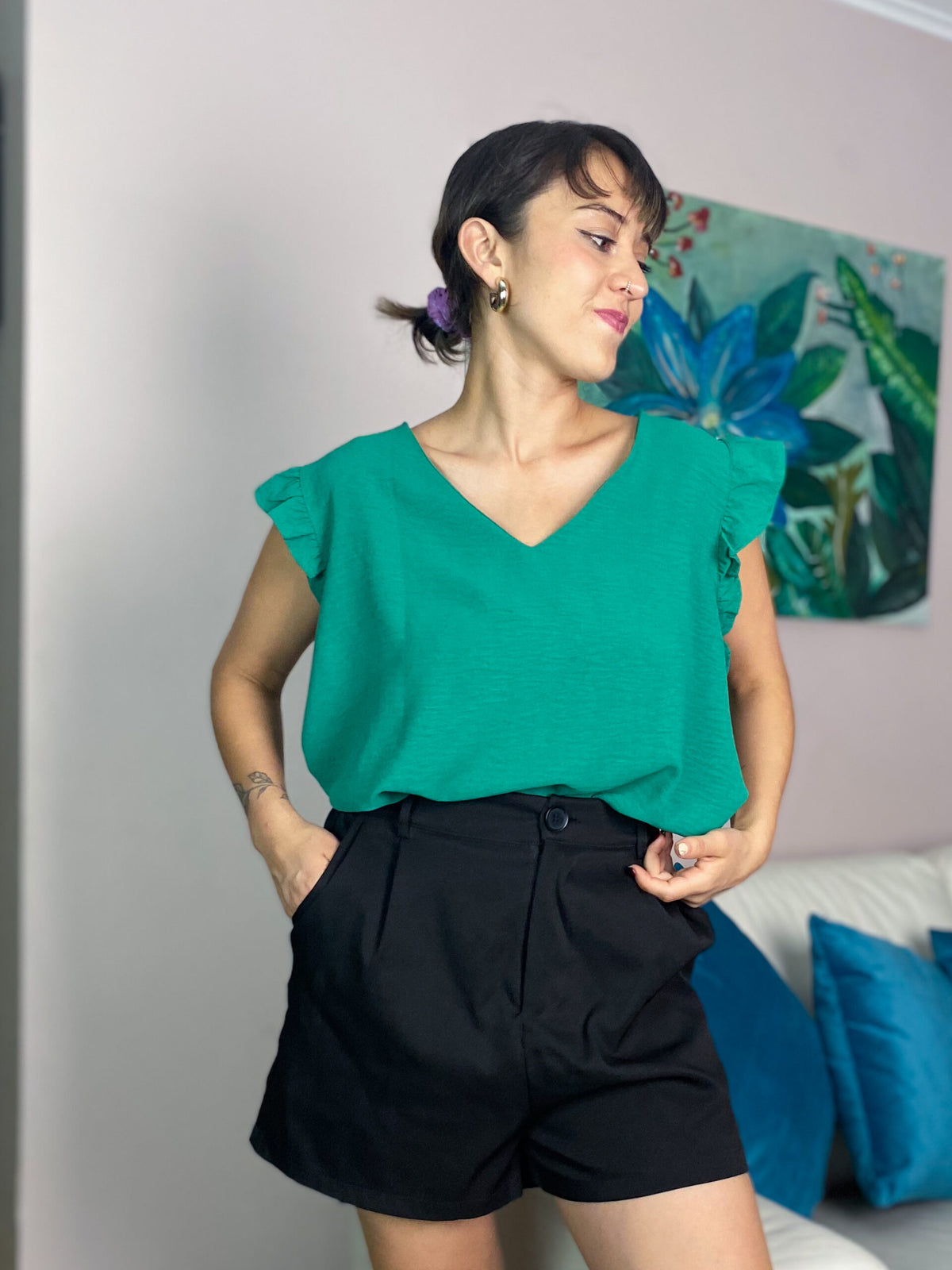 Blusa Carmina - Verde