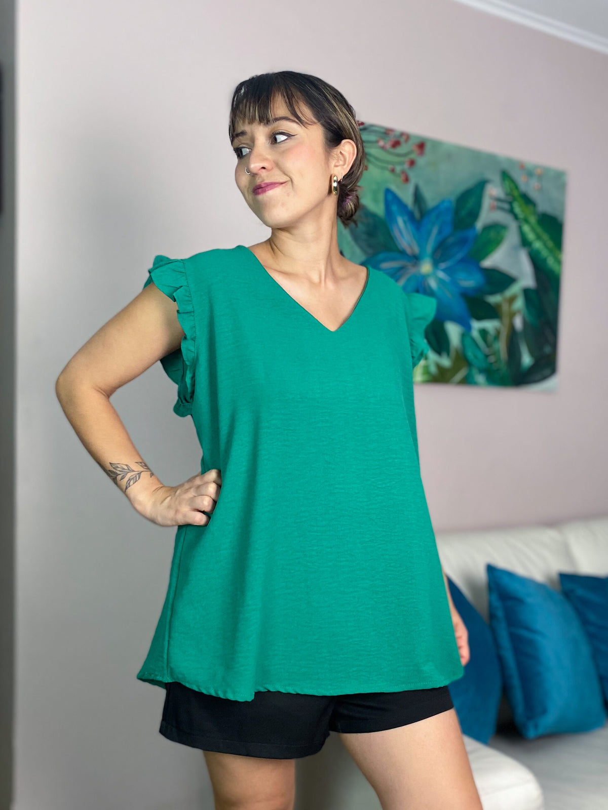 Blusa Carmina - Verde