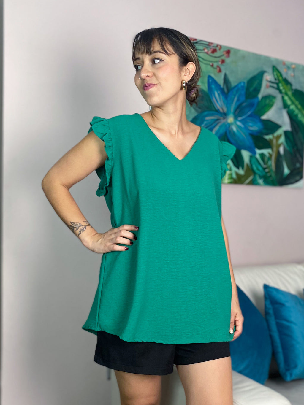 Blusa Carmina - Verde