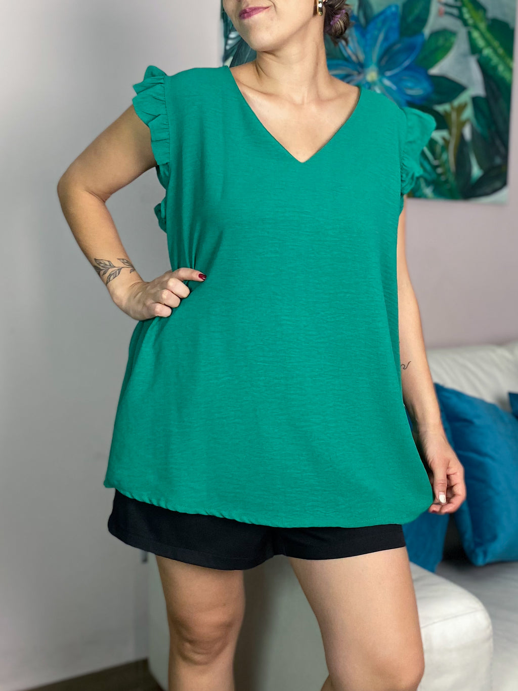 Blusa Carmina - Verde