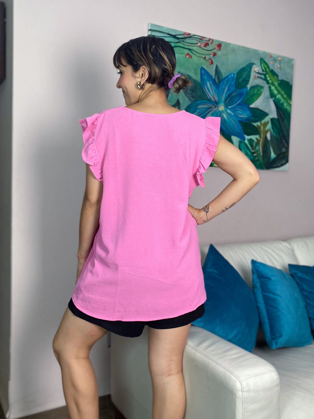 Blusa Carmina - Rosada