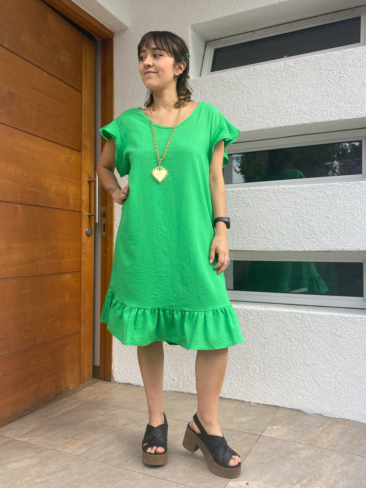 Vestido Miranda - Verde - Talla L -XL