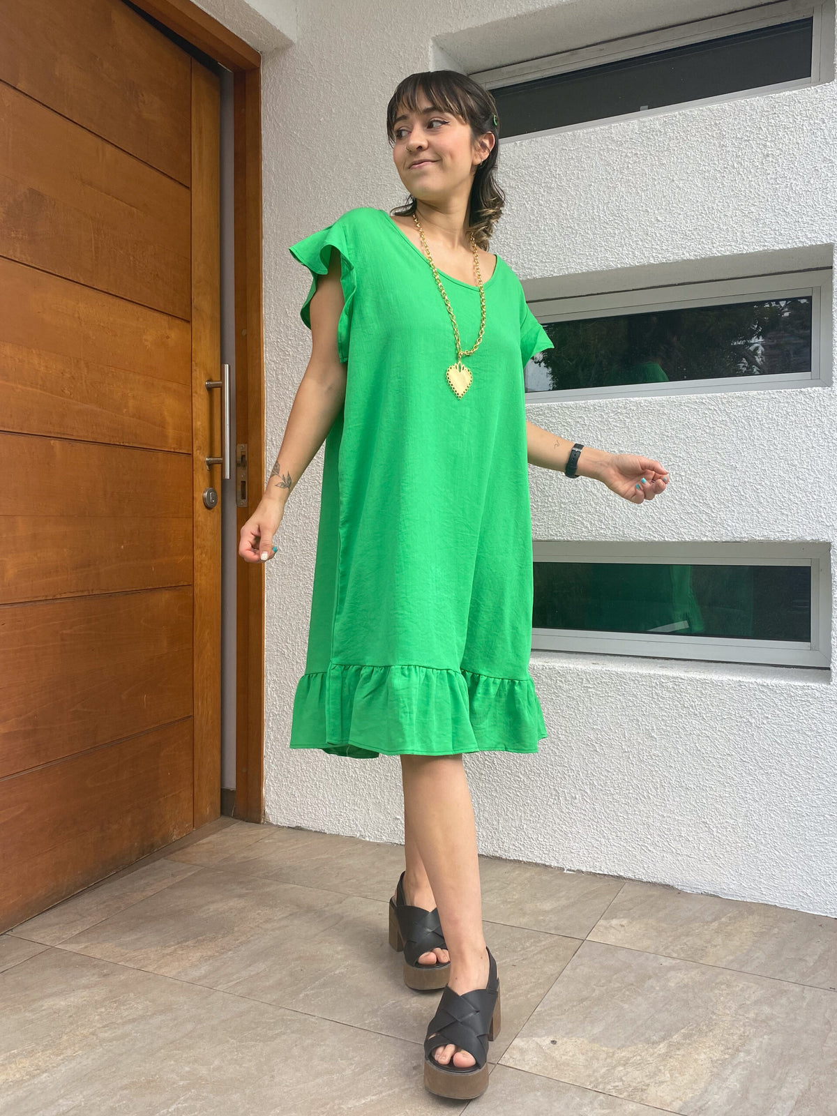 Vestido Miranda - Verde - Talla L -XL