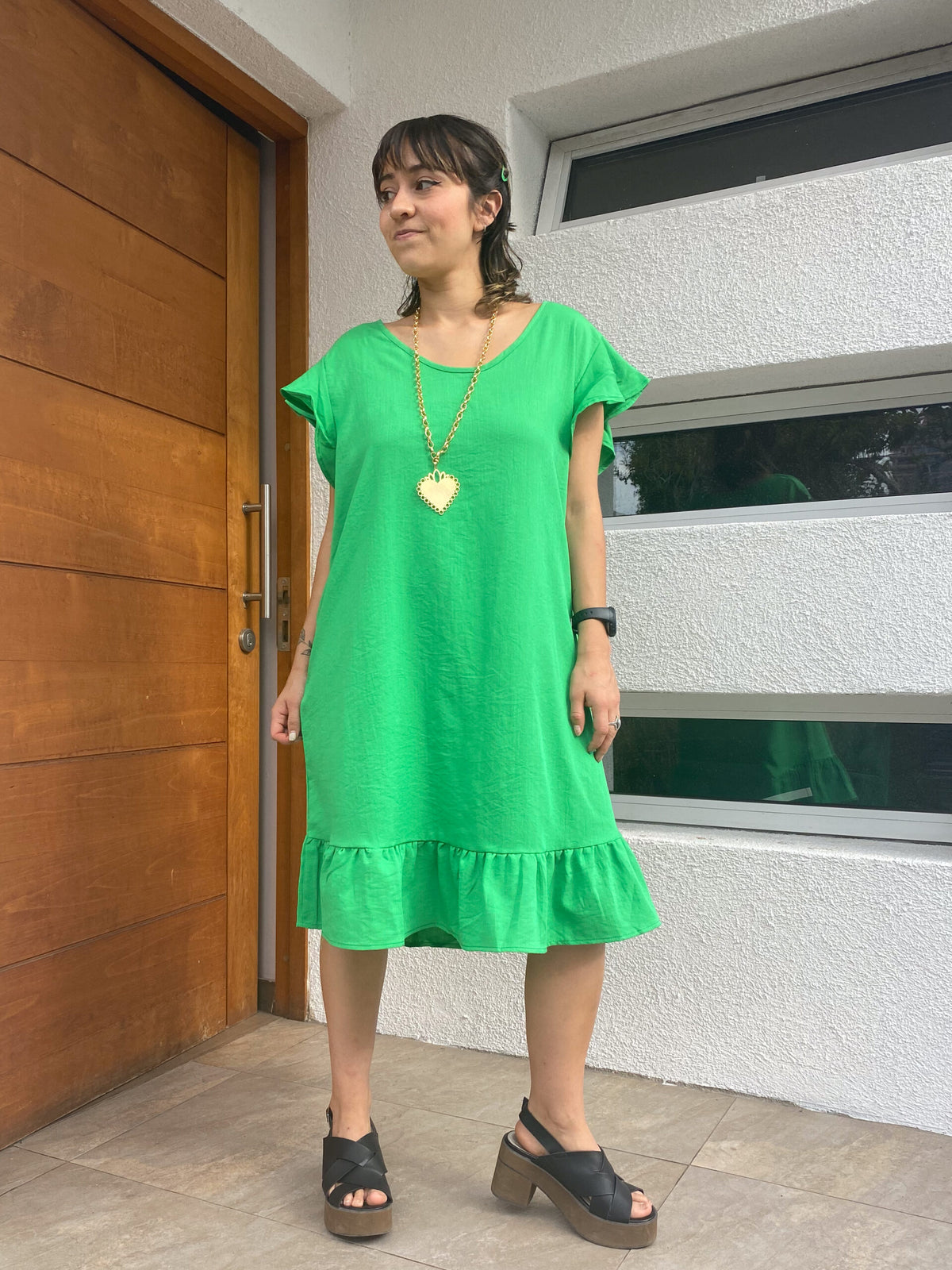 Vestido Miranda - Verde - Talla L -XL