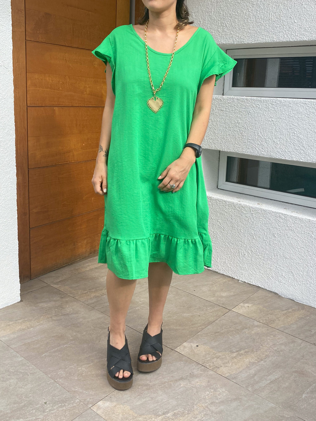 Vestido Miranda - Verde - Talla L -XL