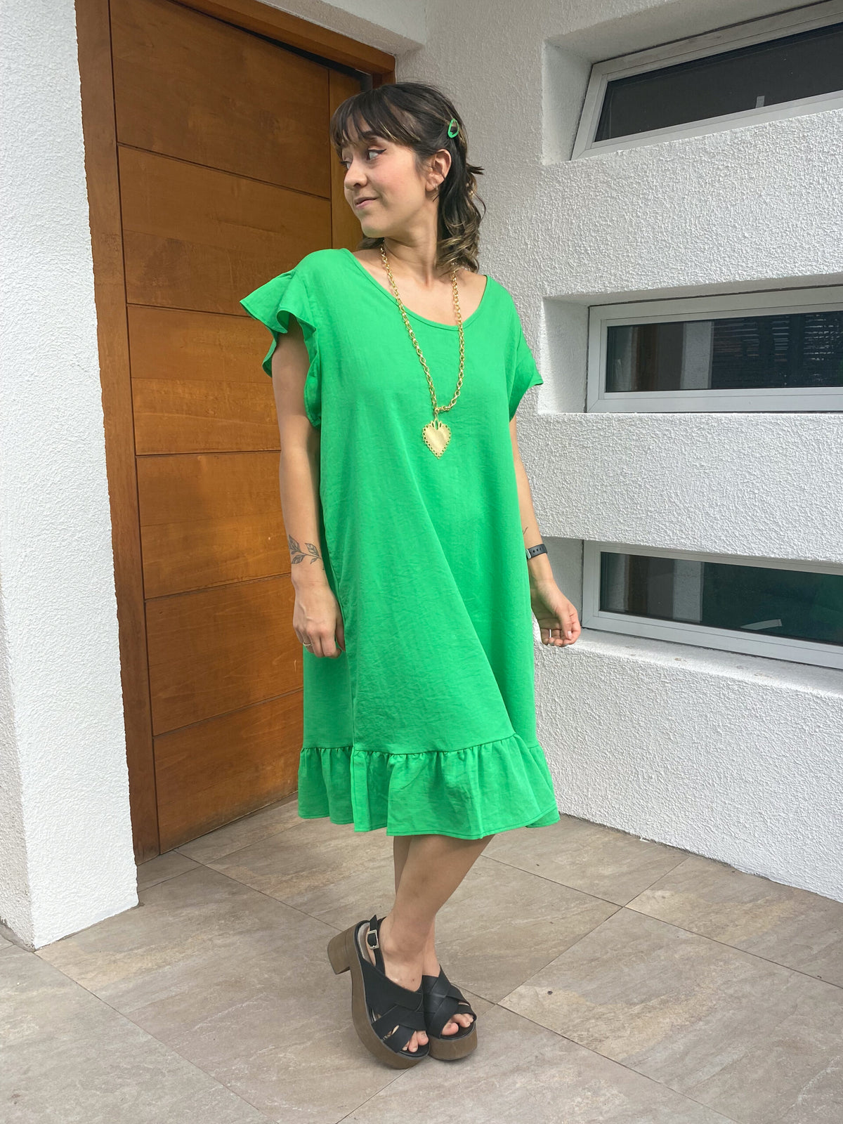 Vestido Miranda - Verde - Talla L -XL