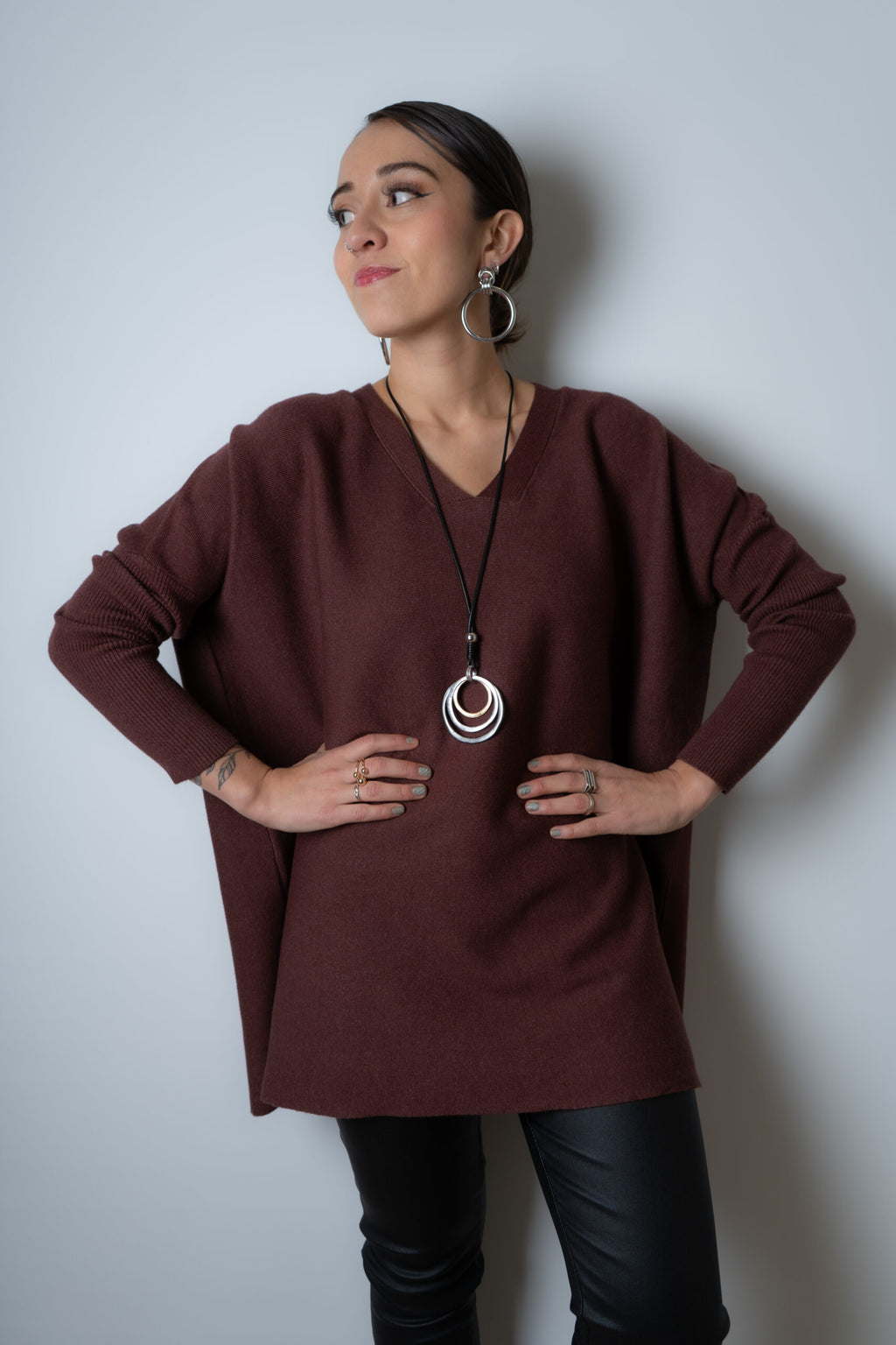 Sweater Emita - Cafe moro
