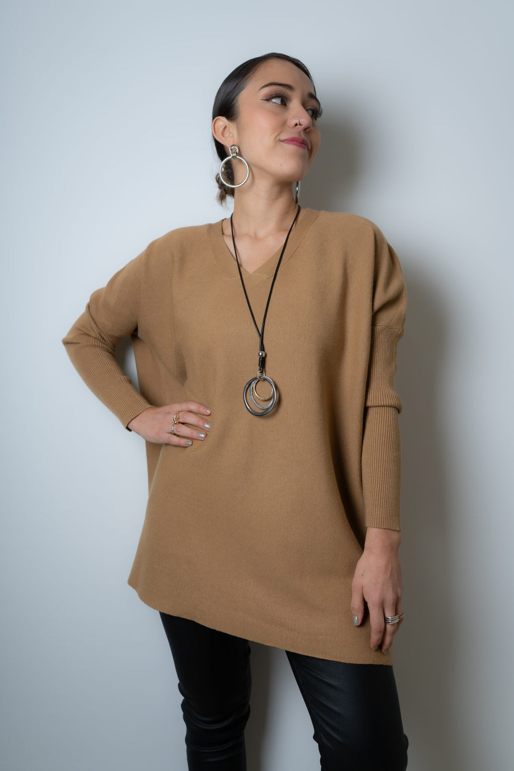Sweater Emita - Camel
