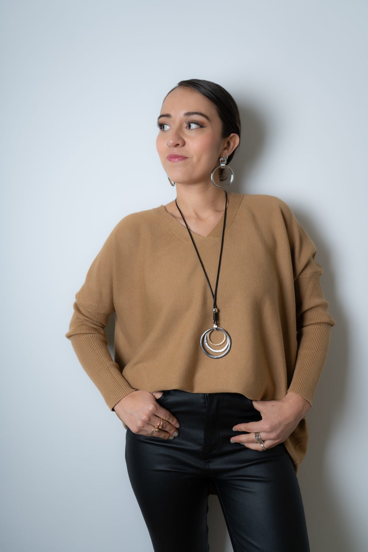 Sweater Emita - Camel