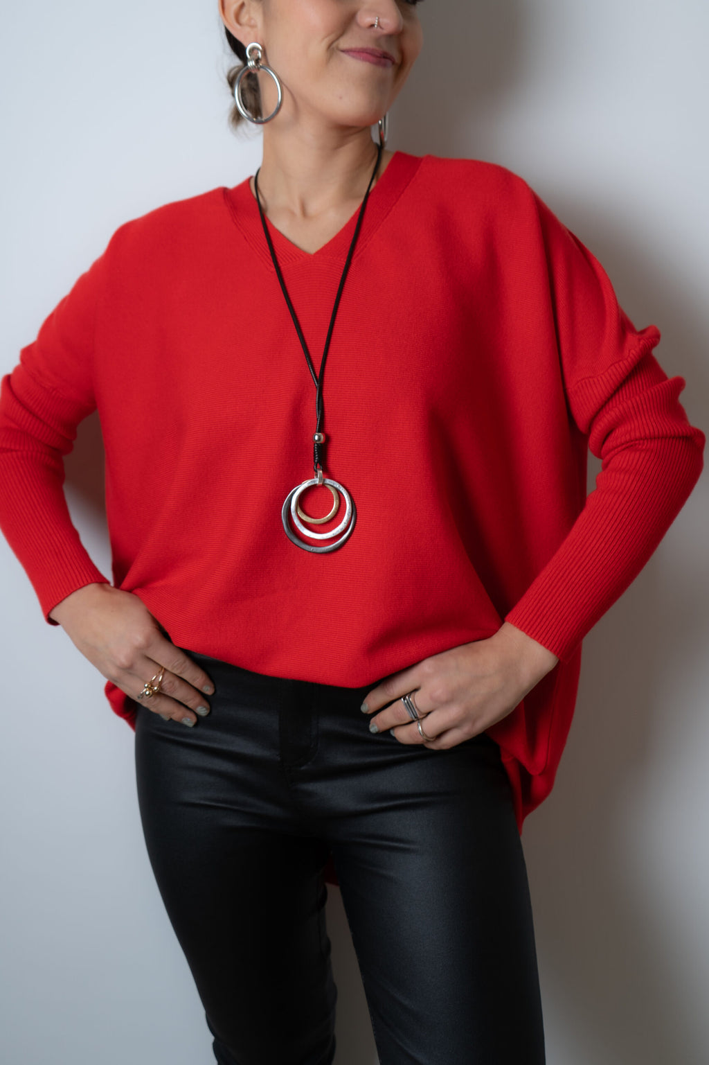 Sweater Emita - Rojo