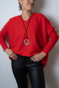 Sweater Emita - Rojo
