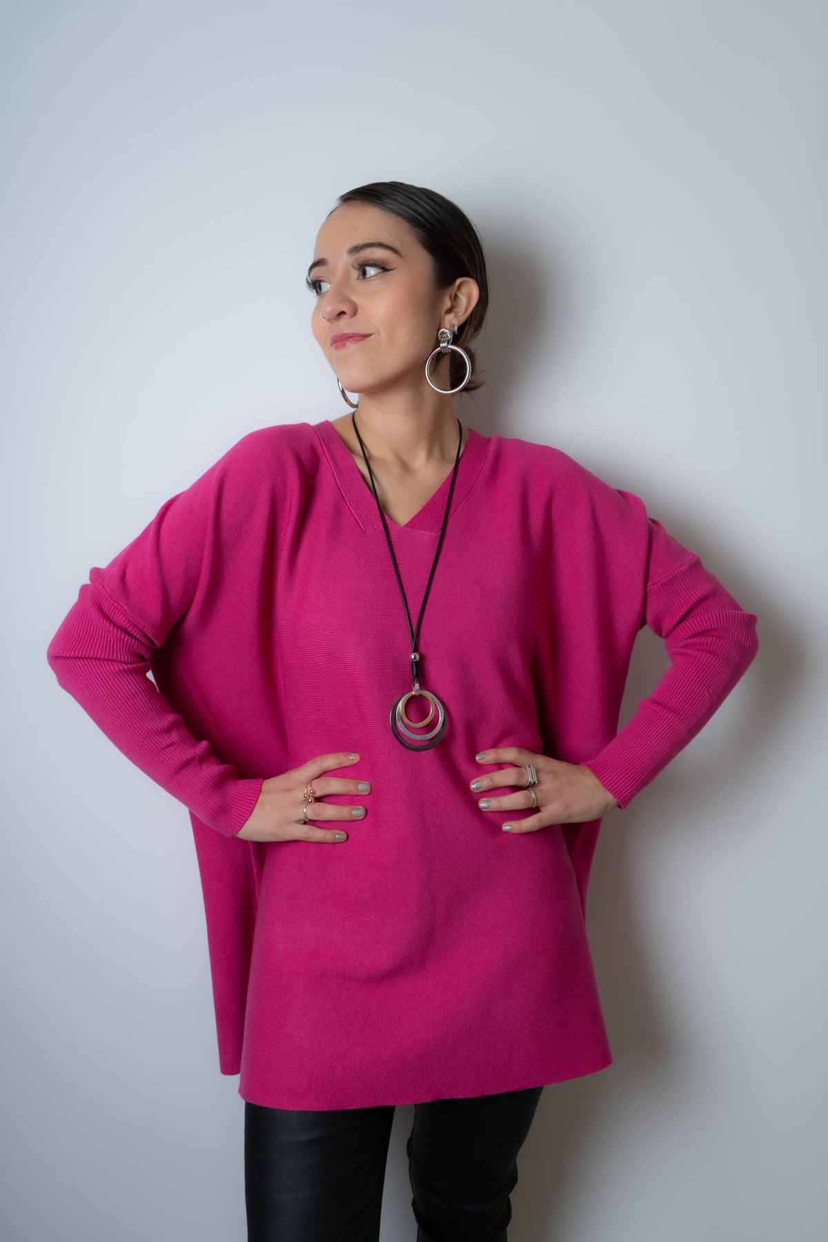 Sweater Emita - Fucsia