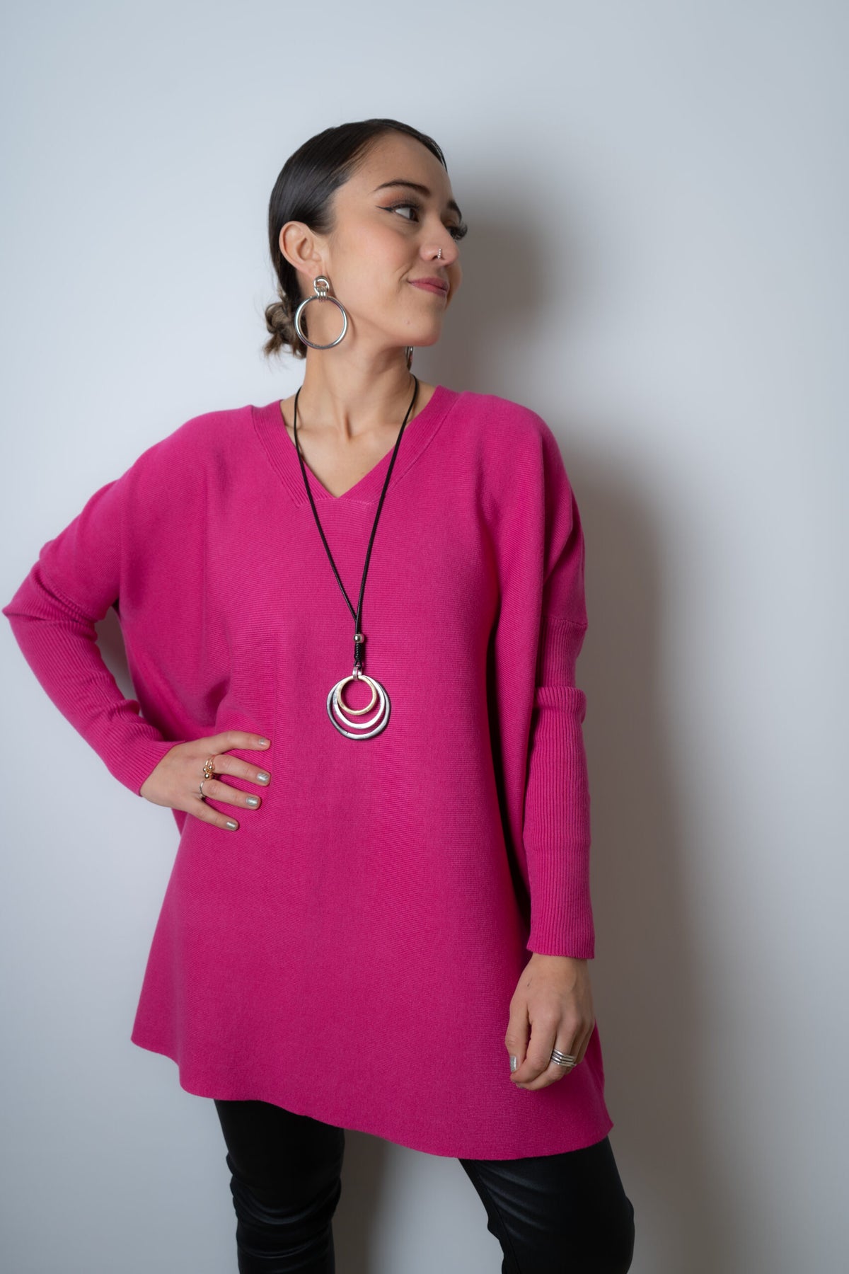 Sweater Emita - Fucsia