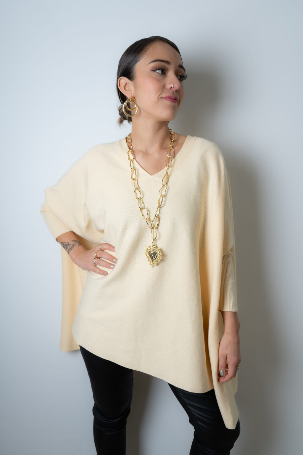 Sweater Ema - Amarillo claro