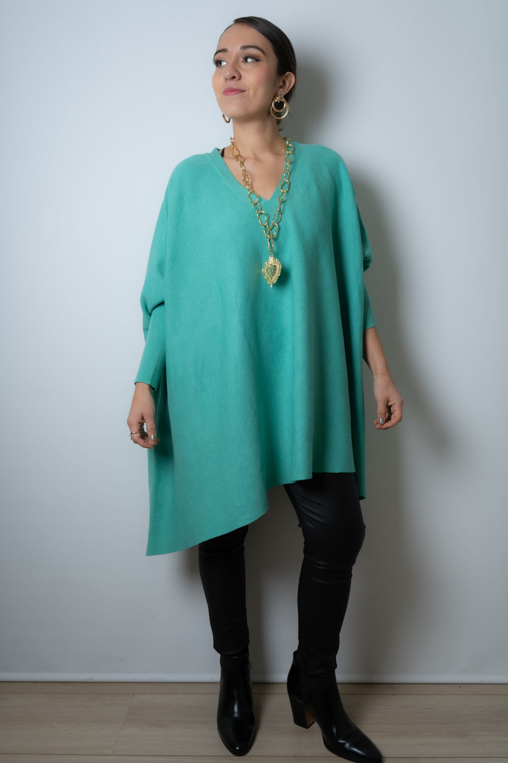 Sweater Ema - Turquesa claro
